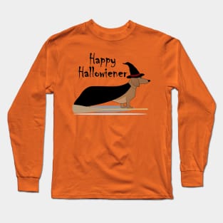 Happy Hallowiener - Witch Long Sleeve T-Shirt